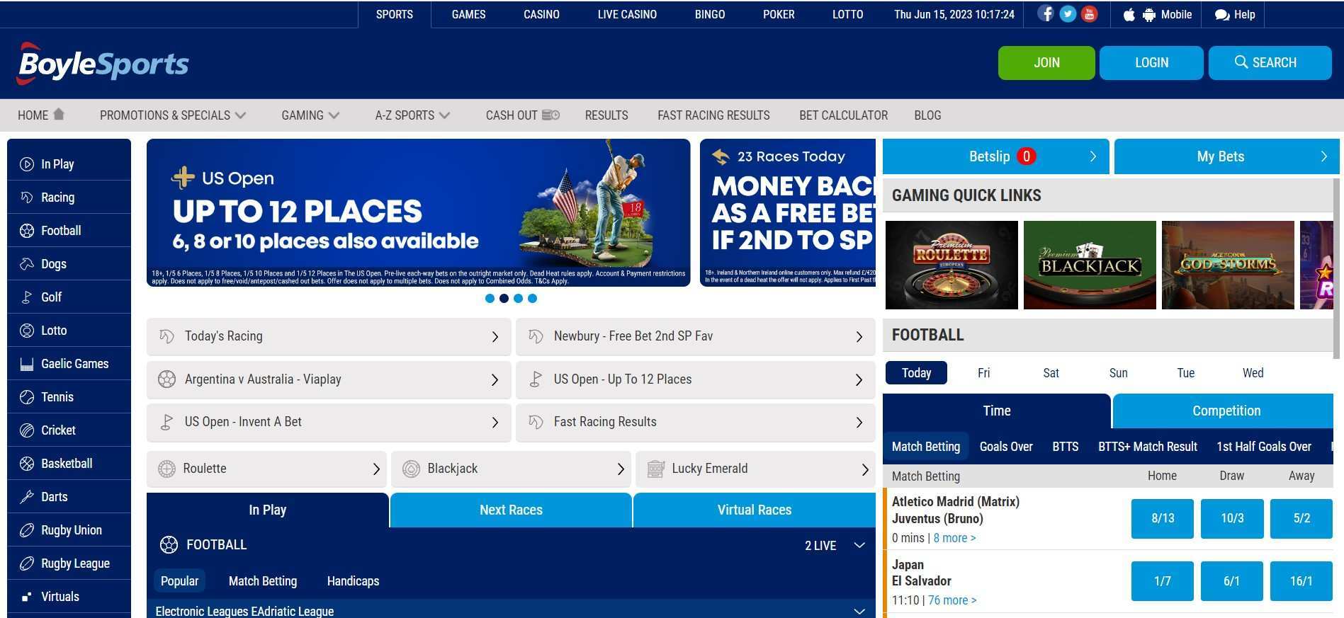 Preveiw of Boylesports sport betting Preveiw of Boylesports sport betting