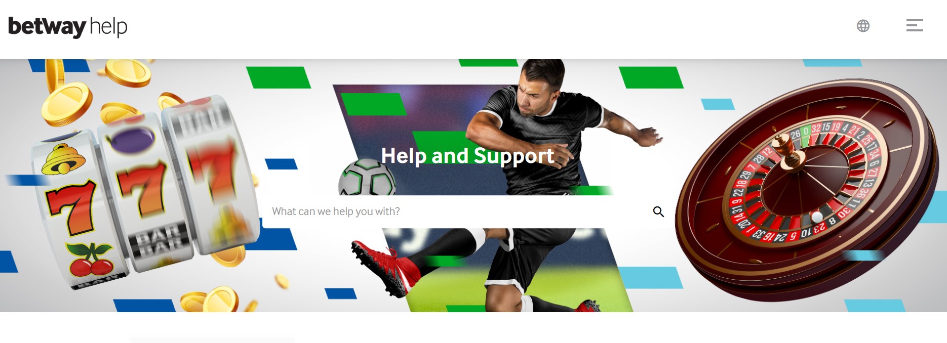 Preview of Betway help
