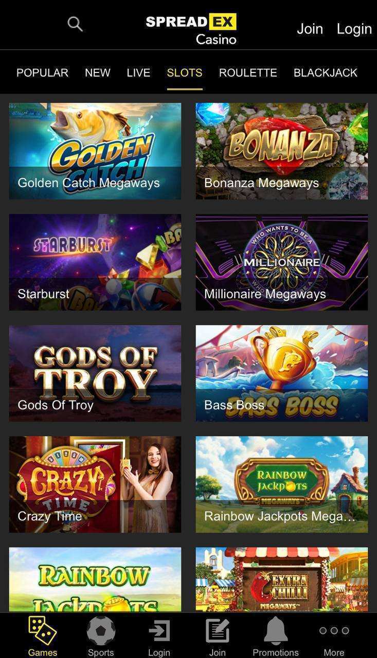 spreadex app games